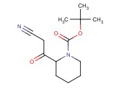 1-<span class='lighter'>哌啶</span>羧酸,2-(2-氰<span class='lighter'>基</span>乙酰<span class='lighter'>基</span>)-, 1,1-二甲基乙基酯