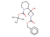TERT-BUTYL 2-(1-(BENZYLOXYCARBONYL)-3-HYDROXYAZETIDIN-3-YL)PIPERIDINE-1-CARBOXYLATE