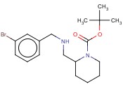 1-<span class='lighter'>哌啶</span>羧酸,2-[[[(3-溴苯基)甲基]<span class='lighter'>氨基</span>]甲基]-, 1,1-二甲基乙基酯