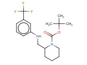 1-<span class='lighter'>哌啶</span>羧酸,2-[[[3-(三氟甲基)苯基]<span class='lighter'>氨基</span>]甲基]-, 1,1-二甲基乙基酯