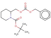 2-BENZYLOXYCARBONYLOXYMETHYL-PIPERIDINE-1-CARBOXYLIC ACID TERT-BUTYL ESTER