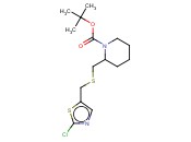 2-(2-CHLORO-THIAZOL-5-YLMETHYLSULFANYLMETHYL)-PIPERIDINE-1-CARBOXYLIC ACID TERT-BUTYL ESTER