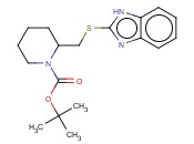 2-(1H-BENZOIMIDAZOL-2-YLSULFANYLMETHYL)-PIPERIDINE-1-CARBOXYLIC ACID TERT-BUTYL ESTER