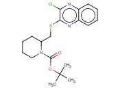 2-(3-CHLORO-QUINOXALIN-2-YLSULFANYLMETHYL)-PIPERIDINE-1-CARBOXYLIC ACID TERT-BUTYL ESTER