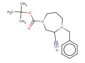 TERT-BUTYL 4-BENZYL-3-CYANO-1,4-DIAZEPANE-1-CARBOXYLATE