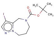 TERT-BUTYL 7,8-DIHYDRO-3-IODO-4H-PYRAZOLO[1,5-A][1,4]DIAZEPINE-5(6H)-CARBOXYLATE