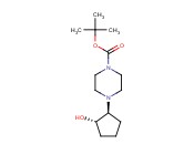 TERT-BUTYL 4-((1S,2S)-2-HYDROXYCYCLOPENTYL)PIPERAZINE-1-CARBOXYLATE