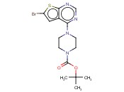 TERT-BUTYL 4-(6-BROMOTHIENO[2,3-D]PYRIMIDIN-4-YL)PIPERAZINE-1-CARBOXYLATE