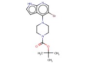 4-(5-<span class='lighter'>溴</span>-1H-吡咯并[2,3-B]吡啶-4-基)-1-哌嗪羧酸-1,1-二甲基<span class='lighter'>乙</span><span class='lighter'>酯</span>