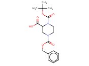 N-1-BOC-N-4-<span class='lighter'>CBZ</span>-2-PIPERAZINE CARBOXYLIC ACID