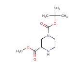 (S)-1-N-BOC-<span class='lighter'>PIPERAZINE</span>-3-CARBOXYLIC ACID METHYL ESTER