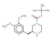 (S)-3-(3,4-DIMETHOXY-BENZYL)-PIPERAZINE-1-CARBOXYLIC ACID TERT-BUTYL ESTER