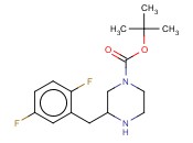 3-(2,5-DIFLUORO-BENZYL)-PIPERAZINE-1-CARBOXYLIC ACID TERT-BUTYL ESTER