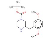 3-(2,5-DIMETHOXY-BENZYL)-PIPERAZINE-1-CARBOXYLIC ACID TERT-BUTYL ESTER