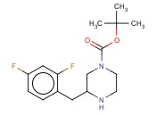 3-(2,4-DIFLUORO-BENZYL)-PIPERAZINE-1-CARBOXYLIC ACID TERT-BUTYL ESTER