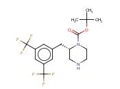 (S)-2-(3,5-BIS-TRIFLUOROMETHYL-BENZYL)-PIPERAZINE-1-CARBOXYLIC ACID TERT-BUTYL ESTER