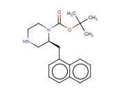 (S)-2-NAPHTHALEN-1-YLMETHYL-PIPERAZINE-1-CARBOXYLIC ACID TERT-BUTYL ESTER