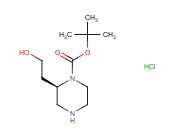 (R)-TERT-BUTYL 2-(2-HYDROXYETHYL)PIPERAZINE-1-CARBOXYLATE HYDROCHLORIDE