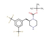 (R)-2-(3,5-BIS-TRIFLUOROMETHYL-BENZYL)-PIPERAZINE-1-CARBOXYLIC ACID TERT-BUTYL ESTER