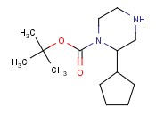2-CYCLOPENTYL-PIPERAZINE-1-CARBOXYLIC ACID TERT-BUTYL ESTER