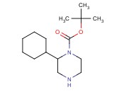 2-CYCLOHEXYL-PIPERAZINE-1-CARBOXYLIC ACID TERT-BUTYL ESTER