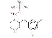 2-(3,5-DIFLUORO-BENZYL)-PIPERAZINE-1-CARBOXYLIC ACID TERT-BUTYL ESTER