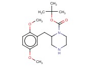 2-(2,5-DIMETHOXY-BENZYL)-PIPERAZINE-1-CARBOXYLIC ACID TERT-BUTYL ESTER