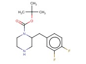 2-(3,4-DIFLUORO-BENZYL)-PIPERAZINE-1-CARBOXYLIC ACID TERT-BUTYL ESTER
