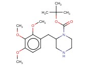 2-(2,3,4-TRIMETHOXY-BENZYL)-PIPERAZINE-1-CARBOXYLIC ACID TERT-BUTYL ESTER