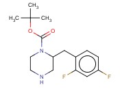 2-(2,4-DIFLUORO-BENZYL)-PIPERAZINE-1-CARBOXYLIC ACID TERT-BUTYL ESTER