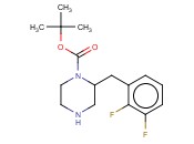 2-(2,3-DIFLUORO-BENZYL)-PIPERAZINE-1-CARBOXYLIC ACID TERT-BUTYL ESTER