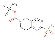 TERT-BUTYL 7,8-DIHYDRO-2-(METHYLSULFONYL)PYRIDO[4,3-D]PYRIMIDINE-6(5H)-CARBOXYLATE