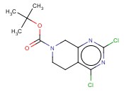 TERT-BUTYL <span class='lighter'>2,4</span>-DICHLORO-5,6-DIHYDROPYRIDO[3,4-D]PYRIMIDINE-7(8H)-CARBOXYLATE