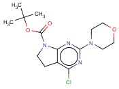 TERT-BUTYL 4-CHLORO-2-MORPHOLINO-5H-PYRROLO[2,3-D]PYRIMIDINE-7(6H)-CARBOXYLATE