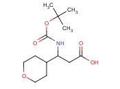 3-TERT-BUTOXYCARBONYLAMINO-3-(TETRAHYDRO-PYRAN-4-YL)-PROPIONIC ACID