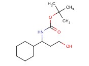 (1-CYCLOHEXYL-3-HYDROXY-PROPYL)-CARBAMIC ACID TERT-BUTYL ESTER