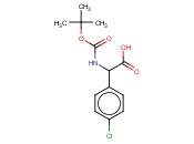 N-Boc-2-(4'-氯苯基)-<span class='lighter'>DL</span>-甘氨酸