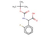 2-FLUORO-DL-<span class='lighter'>PHENYLGLYCINE</span>, N-BOC PROTECTED