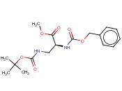 Alanine, 3-[[(1,1-dimethylethoxy)carbonyl]amino]-N-[(phenylmethoxy)carbonyl]-, methyl ester