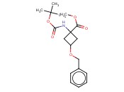 METHYL 3-(BENZYLOXY)-1-([(TERT-BUTOXY)CARBONYL]AMINO)CYCLOBUTANE-1-CARBOXYLATE