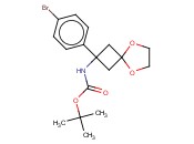 TERT-BUTYL 2-(4-BROMOPHENYL)-5,8-DIOXASPIRO[3.4]OCTAN-2-YLCARBAMATE