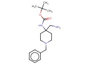 TERT-BUTYL N-[4-(AMINOMETHYL)-1-BENZYLPIPERIDIN-4-YL]CARBAMATE