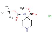 METHYL 4-(TERT-BUTOXYCARBONYLAMINO)PIPERIDINE-4-CARBOXYLATE HYDROCHLORIDE