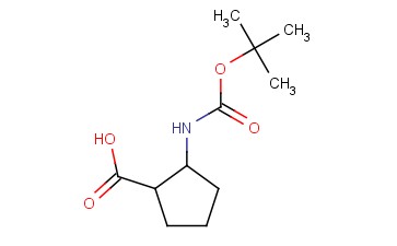 <span class='lighter'>BOC-2-AMINOCYCLOPENTANE</span> <span class='lighter'>CARBOXYLIC</span> ACID