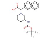 1-<span class='lighter'>哌啶</span>乙酸,3-[[(1,1-二甲基乙氧基)羰基]<span class='lighter'>氨基</span>]-a-2-萘基-