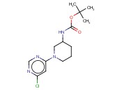 N-[1-(6-氯-4-嘧啶基)-3-<span class='lighter'>哌啶</span>基]<span class='lighter'>氨基</span>甲酸叔丁酯