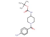1-(4-<span class='lighter'>氨基</span>苯甲酰基)<span class='lighter'>哌啶</span>-4-<span class='lighter'>氨基</span>甲酸叔丁酯