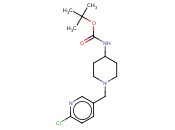 N-[1-[(6-氯-3-<span class='lighter'>吡啶基</span>)<span class='lighter'>甲基</span>]-4-哌啶<span class='lighter'>基</span>]氨基甲酸叔丁酯