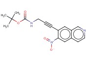 TERT-BUTYL N-[3-(6-NITROISOQUINOLIN-7-YL)PROP-2-YN-1-YL]CARBAMATE