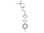 TERT-BUTYL ((1-((4-CHLOROPHENYL)SULFONYL)AZETIDIN-3-YL)METHYL)CARBAMATE